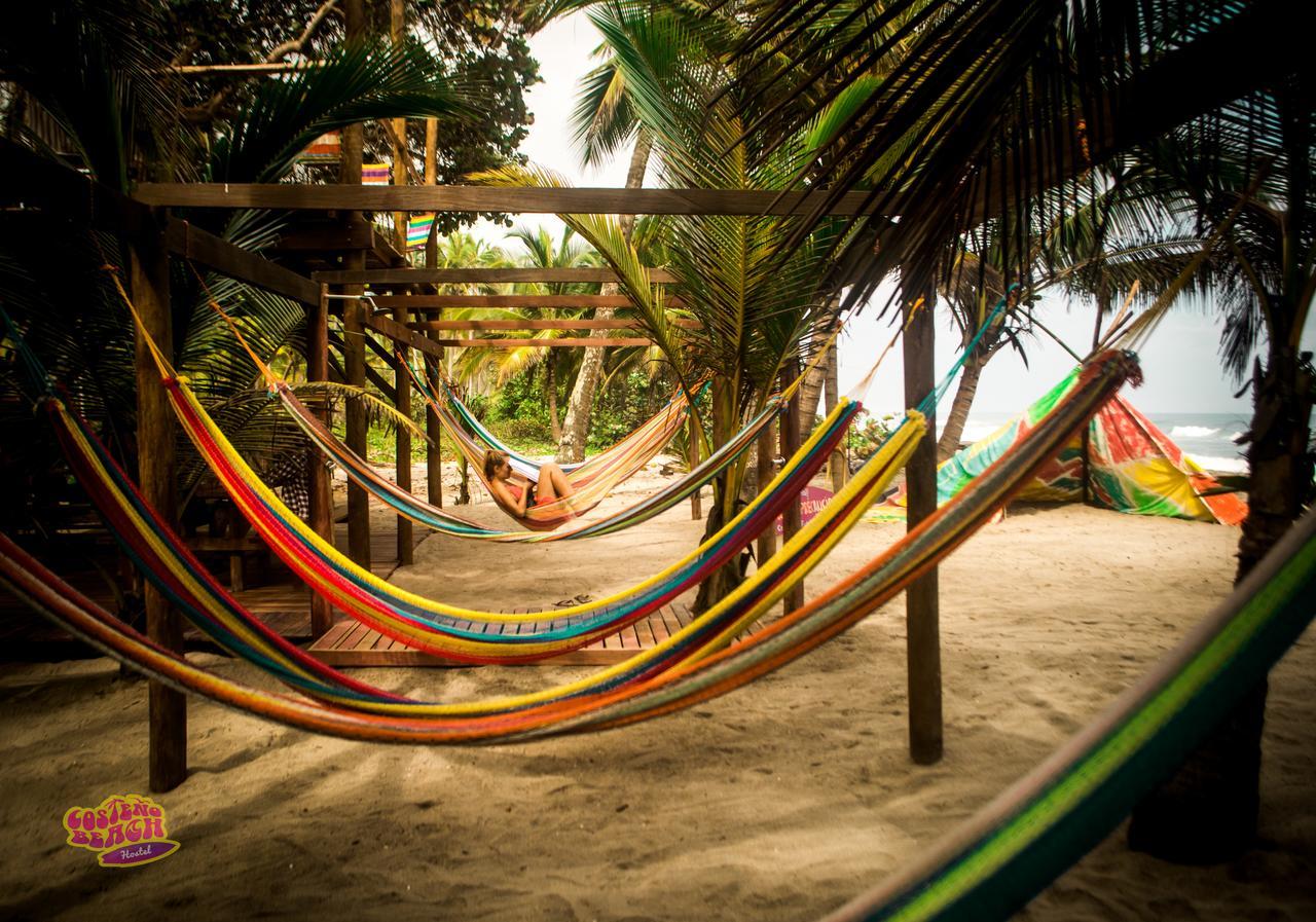 Costeno Beach Surf Camp Hotel Guachaca Exterior photo
